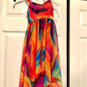Rainbow dress